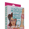 Inflatable Pecker Ring Toss - Asst. Color Rings