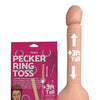 Inflatable Pecker Ring Toss - Asst. Color Rings