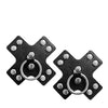 Nipplicious Seducer Leather Pasties w/Ring - Black