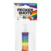 Pecker Shot Syringe - Rainbow