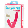Happy Rabbit Strapless Strap on Rabbit Vibe - Pink