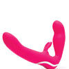 Happy Rabbit Strapless Strap on Rabbit Vibe - Pink