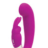 Happy Rabbit G Spot Clitoral Curve Vibrator - Purple