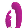 Happy Rabbit G Spot Clitoral Curve Vibrator - Purple