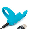 Happy Rabbit Rechargeable Cock Ring - Blue