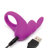 Happy Rabbit Rechargeable Cock Ring - Purple