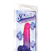 Shades Jelly TPR Gradient Dong Large - Pink/Plum