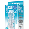 The 9's Clear Stroke Threeway Masturbator