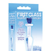 The 9's First Glass Kitty Love Glass Butt Plug - Blue