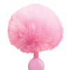 The 9's Cottontails Silicone Bunny Tail Butt Plug - Assorted Colors