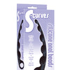 The 9's S-Curved Silicone Anal Beads