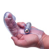 The 9's Vibrofinger Phallic Finger Massager - Purple