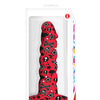 Collage Goth Girl Twisted Silicone Dildo