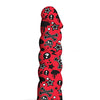 Collage Goth Girl Twisted Silicone Dildo