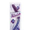 Shades Jelly TPR Gradient Double Dong - Blue/Violet