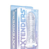 The 9's Vibrating Sextenders Ribbed Sleeve