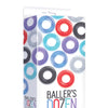 The 9's Baller's Dozen Original 12pc Cockring Set - Asst. Colors