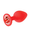 The 9's Booty Calls Tongue Plug - Red