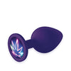 The 9's Booty Calls Neon Leaf Plug - Purple
