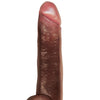 Icon Male Blackout 12.75" Realistic Cock & Balls w/Suction Cup - Black
