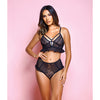 Dark in Love Bra & Panty Black SM