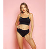 Toxic Traits Seamless Bra & Hipster Panties Black O/S