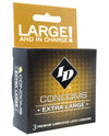 NO ETA ID Extra Large Condoms - Box of 3
