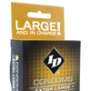 NO ETA ID Extra Large Condoms - Box of 3