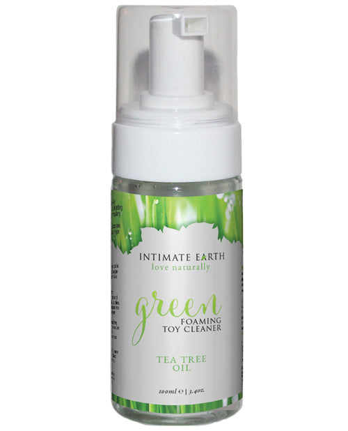Intimate Earth Foaming Toy Cleaner - green tea tree oil