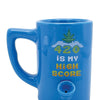 Wake & Bake 420 is My High Score Coffee Mug - 10 oz Blue