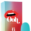Ooh by Je Joue Vibrating Mini Pebble (Motor Sold Separately JJMMO-WH) - Turquoise
