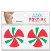 Edible Body Pasties - Spearmint Candy Swirls