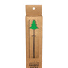 Tree Reusable Stainless Steel (Dishwasher Safe) Swizzle Stick - Pack of 2