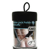 NO ETA KinkLab Double Lock Police Style Handcuffs - Black