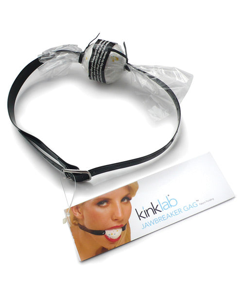 KinkLab Jawbreaker Ball Gag - Black