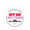 Kama Sutra Mini Massage Valentines Candle - 1.7 oz Sit On My Face