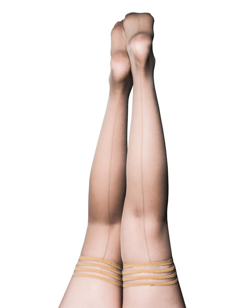 Kix'ies Vanessa Nude w/Nude Back Seam - Nude