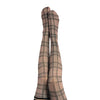 Kix'ies Lori Plaid Thigh Highs Tan B