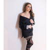 Kix'ies Jackie Ballet Thigh High Black B