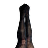 Kix'ies Meaghan Houndstooth Thigh High Black D