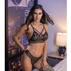 Kix'ies X-Strap Bralette Black SM