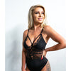 Kix'ies Signature Striped Bodysuit Black MD