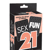 Sex Fun 21 Card Game
