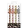 Glitterati Penis Party Straws - Pack of 8
