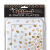 Glitterati Boobie Party Plates - Pack of 8