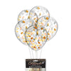 Glitterati Boobie Party Confetti Balloons - Pack of 5