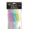 Glitterati Silly Penis Straws - Set of 8
