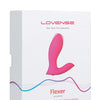 Lovense Flexer Dual Panty Vibrator - Pink