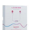 =Lovense Gemini Vibrating Nipple Clamps - Pink
