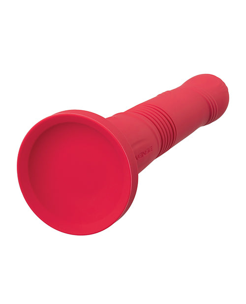 =Lovense Gravity Thrusting Dildo - Red